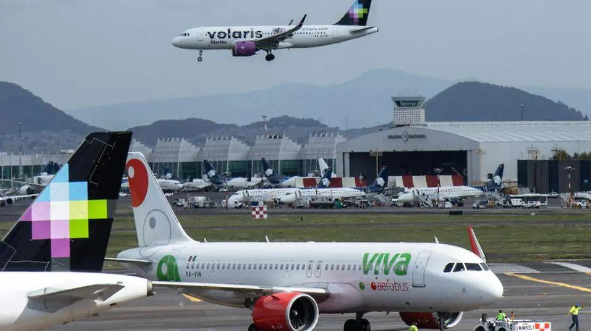 Aspectos de llegadas y salidas de el Aeropuerto Internacional de la Ciudad de México. ARCHIVO ALEJANDRO AGUILAR (2)